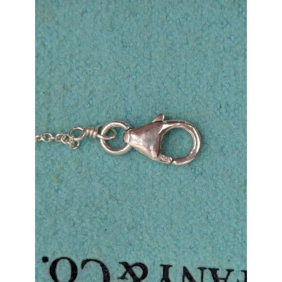 Pre-owned Tiffany & Co Silver Elsa Peretti White Pearl Pendant Necklace - Picture 5 of 12